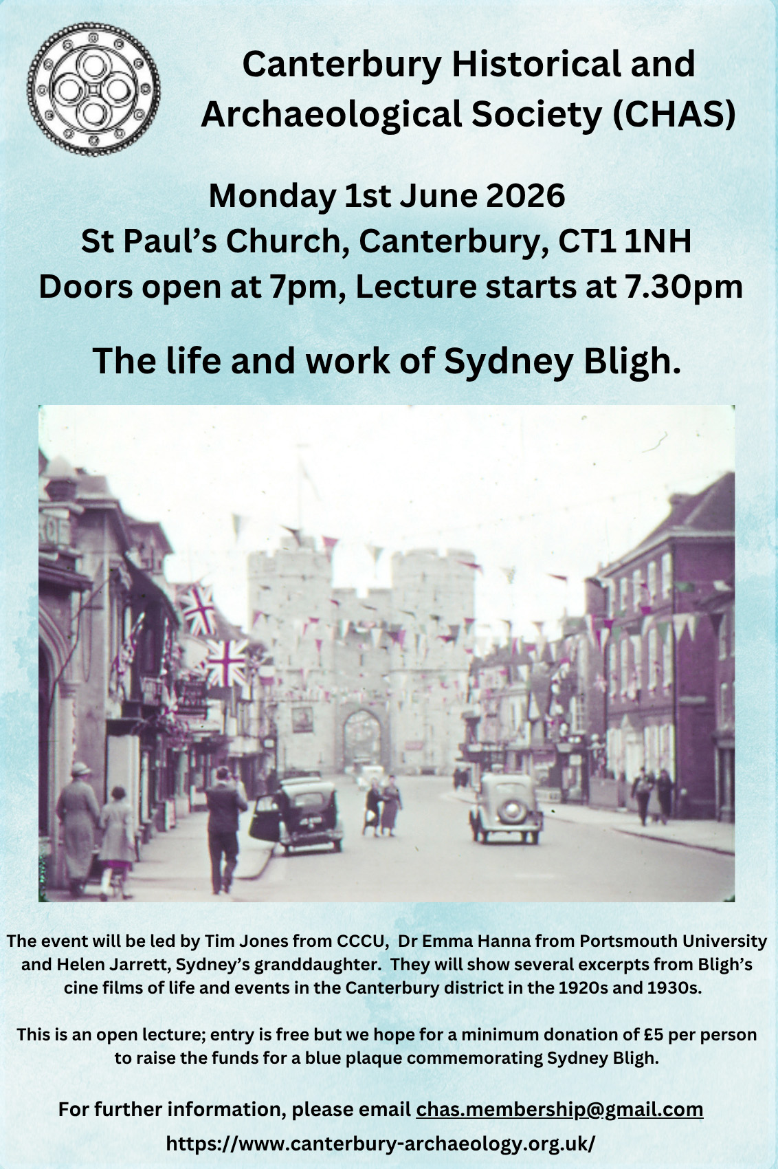 Sydney Bligh Lecture